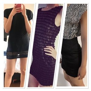 SALE - THREE MINI DRESSES